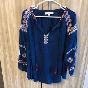LOFT boho blouse